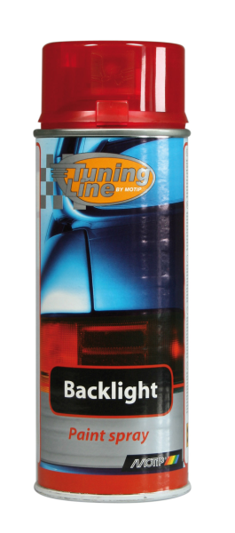 Lygtemaling rød 400 ml - Motip