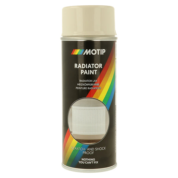 Radiatorspray varmebestandig beige 400 ml - Motip