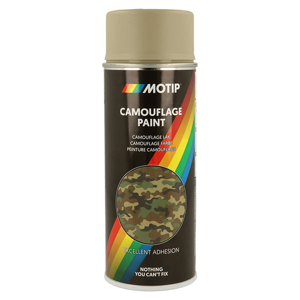 Spraymaling træ og metal Camouflage Grey 400 ml - Motip