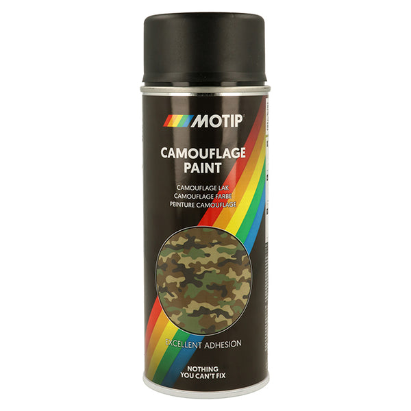 Spraymaling Camouflage RAL9021 400 ml - Motip