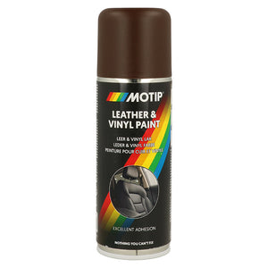 Motip læder og vinyl maling RAL8017 200ml