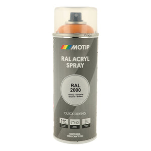 Motip Ral 2000 high gloss yellow orange