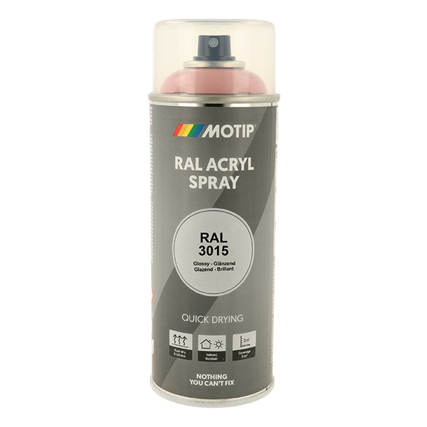 RAL 3015 High Gloss Lak til træ, metal, plast - Motip