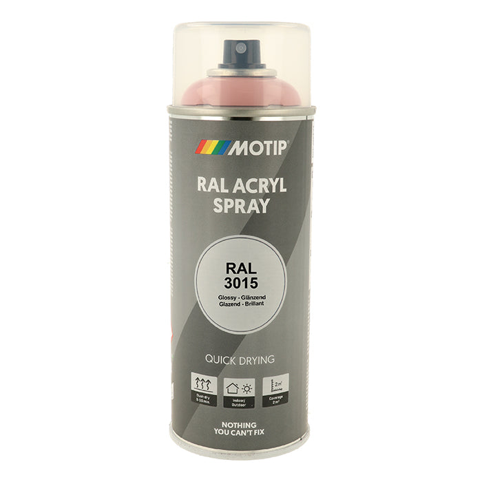 RAL 3015 High Gloss Lak til træ, metal, plast - Motip