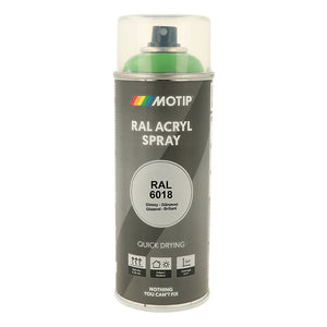 Motip Ral 6018 high gloss yellow green