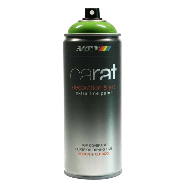 Akryllak lime spray - dekorativ, holdbar finish til bil og hobby, Motip