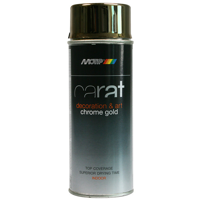 Akryllak Carat Krom Guld 400 ml - Motip