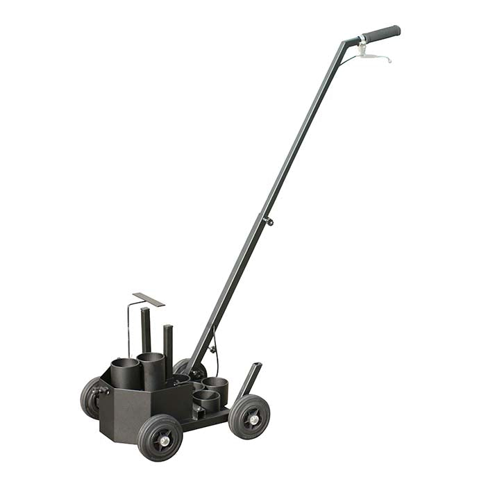 Opstribningsvogn 4 hjul til Line/ColorMark dåser - Motip