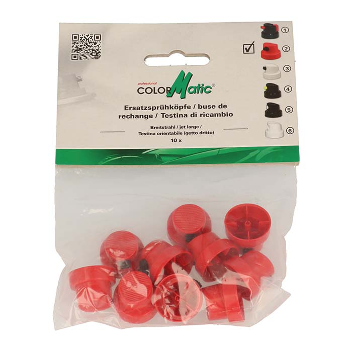 Dyse Justerbar - rød - colormatic