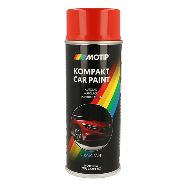 Spraymaling autoacryl 400 ml kompakt til bilreparation - Motip