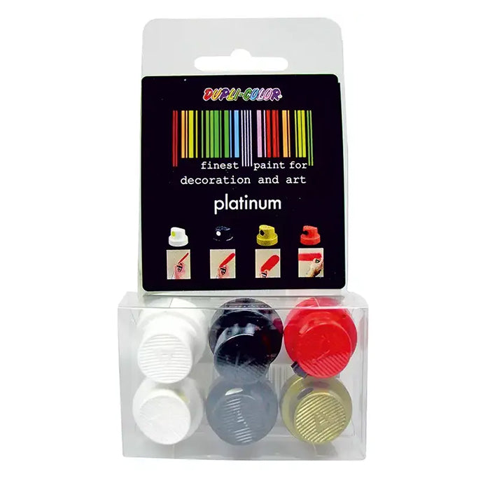 Dysesæt 6 stk til Motip/Dupli-Color spraydåser - forskellige sprøjtebredder, Dupli-color