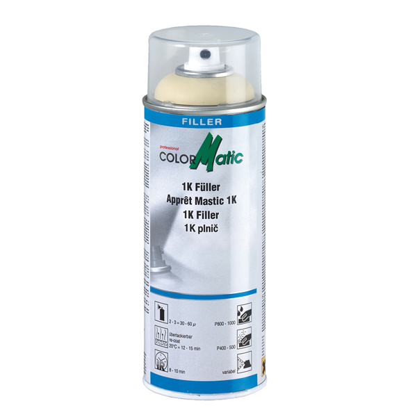Acrylfiller beige 400 ml - fyldemasse til reparation og slibning, ColorMatic