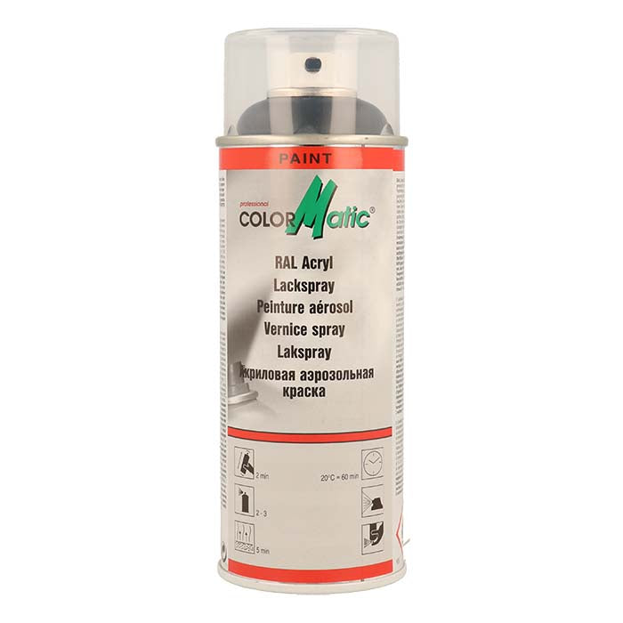 Spraymaling RAL 9005 Mat 400 ml - ColorMatic