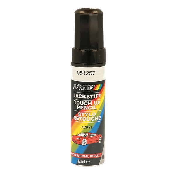 Lakstift akryl 12 ml til autolak reparation - Motip (84 951257)