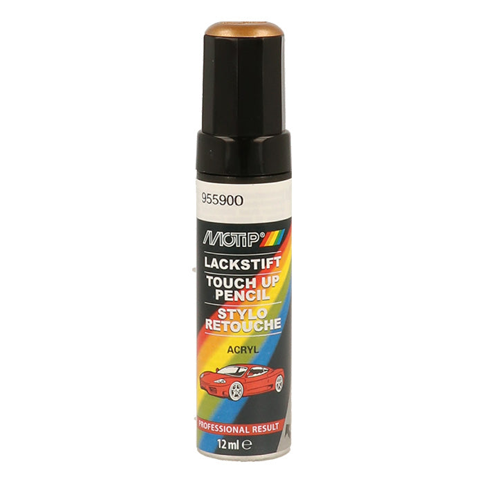 Lakstift akryl autolak 12 ml - farvekode 955900, reparationslak Motip