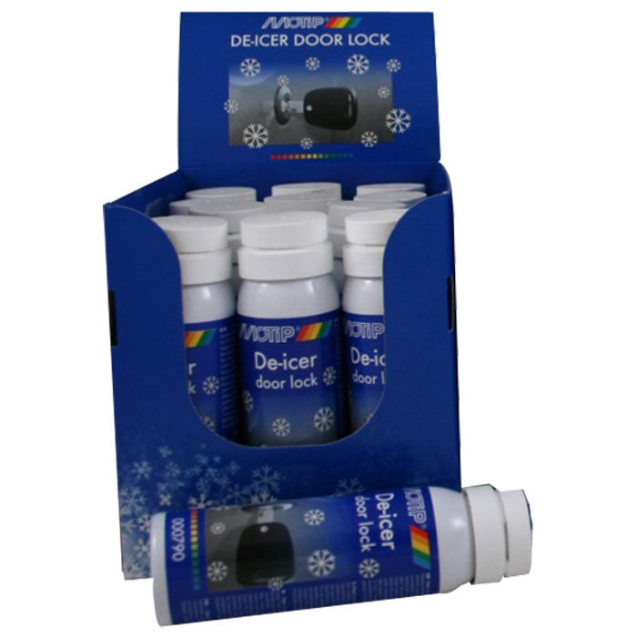 Låse-de-icer 75 ml spray 12 stk display - Motip