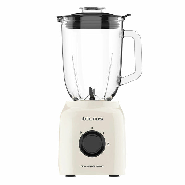Kop-blender Taurus OPTIMA VINTAGE Flødefarvet 1,5 L