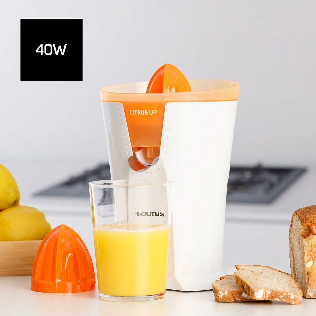 Elektrisk juicer Taurus CITRUS UP Hvid Orange 200 ml