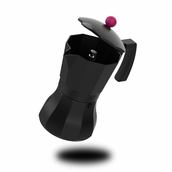 Italiensk Kaffekande Taurus KCP90012I 12T Sort Rustfrit stål Aluminium 12 Skodelice