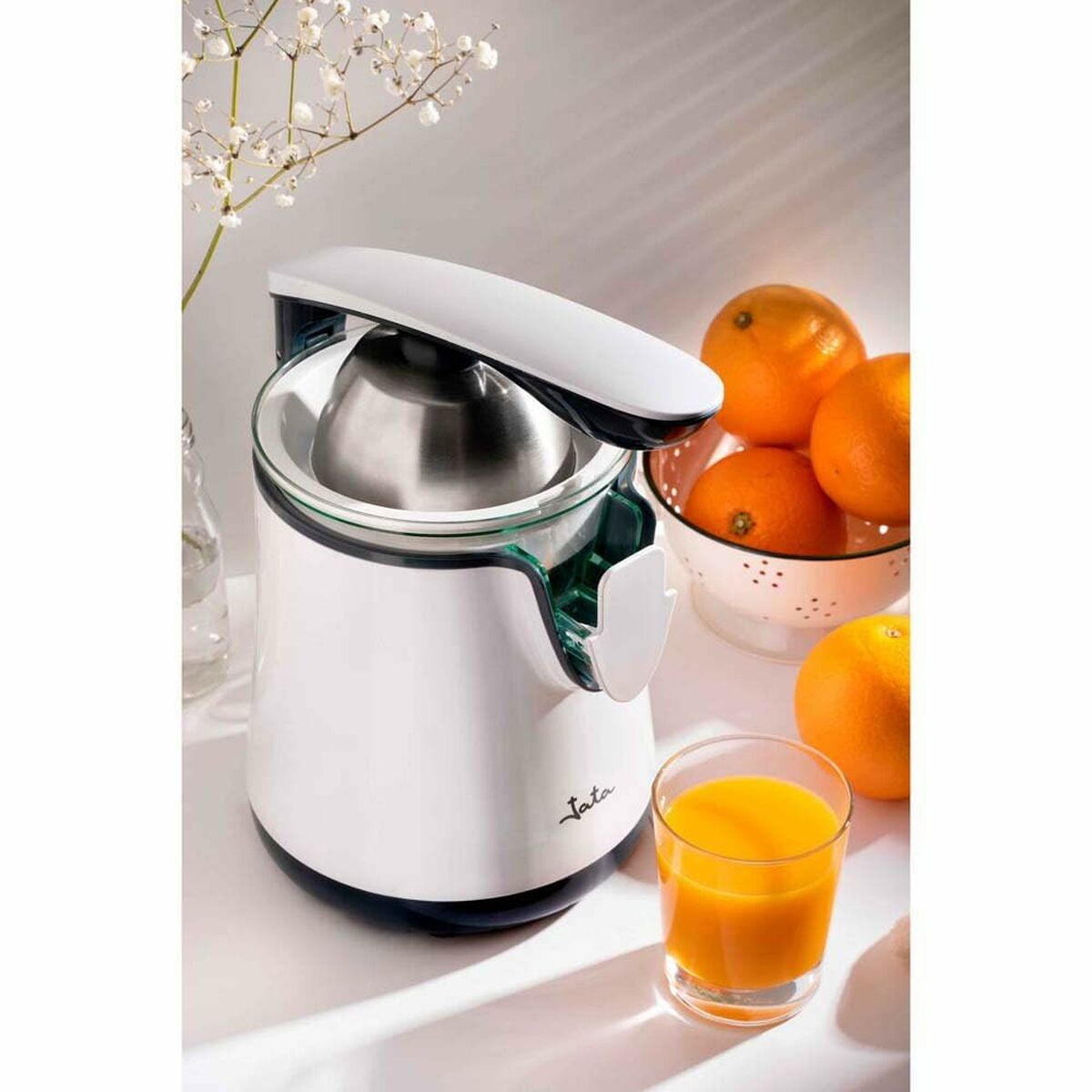 Elektrisk juicer JATA JEEX1058 Hvid