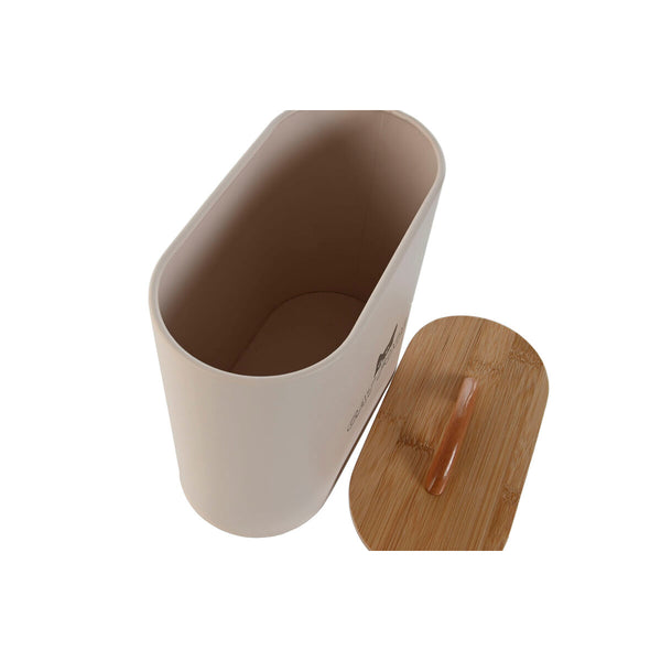 Dåse til dyrefoder Home ESPRIT Beige Natur 3,6 L