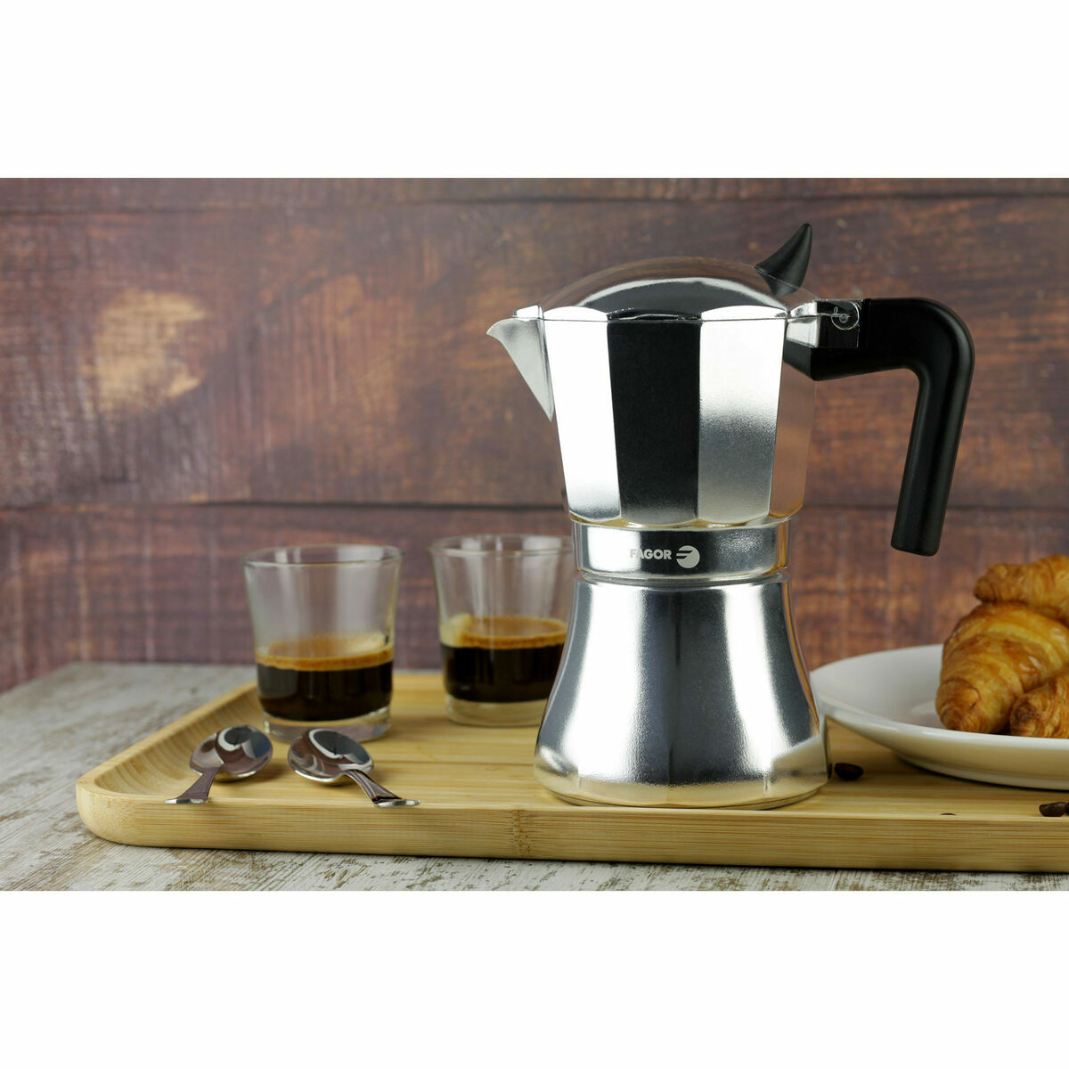 Italiensk Kaffekande Fagor Aluminium