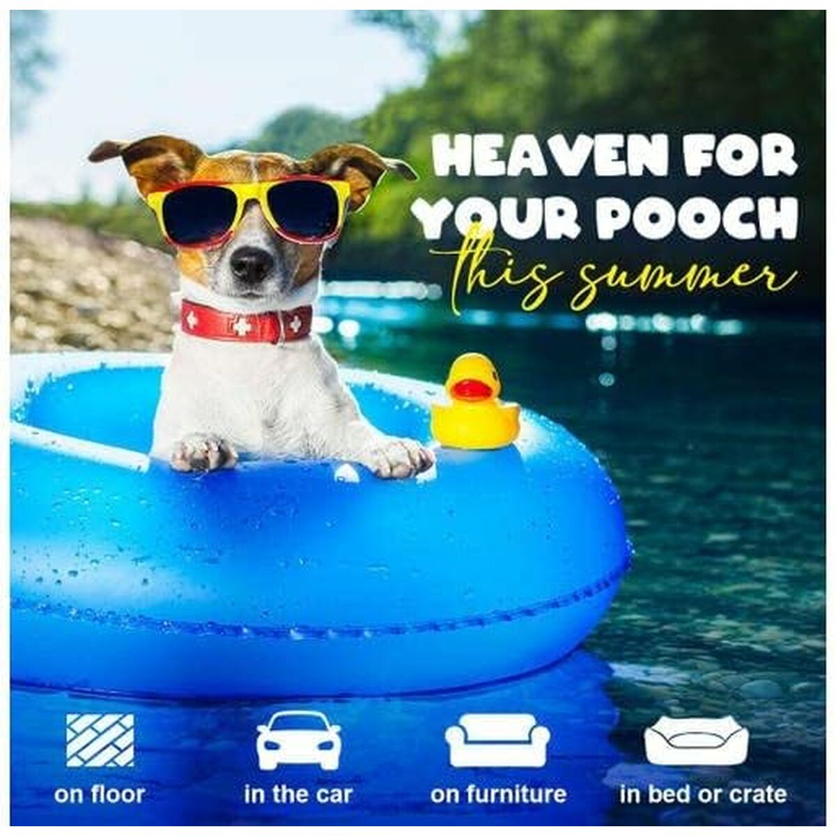 Afkølende Måtte til Kæledyr Mascow TOY88521 Orange (Refurbished A)