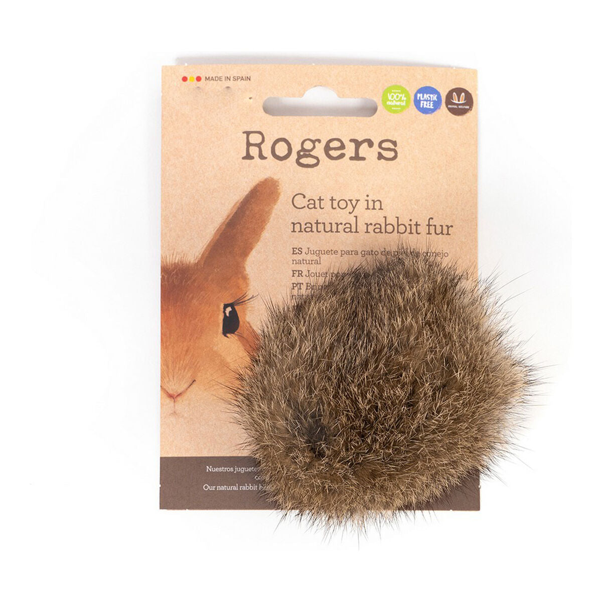 Sukkerrør til katte Gloria Rogers Pomponer (12 cm)