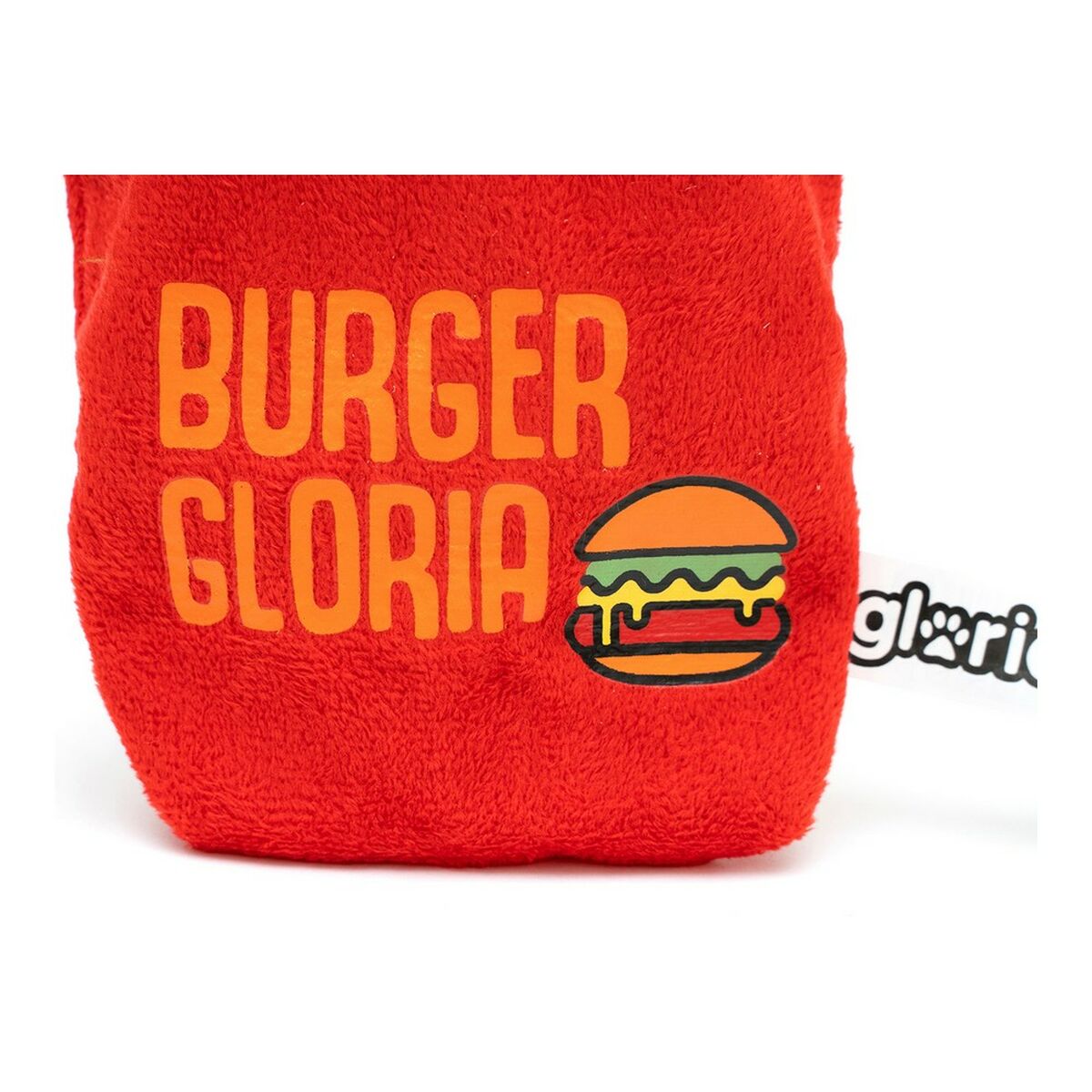 Plush legetøj til hunde Gloria Rød Polyester polypropylen Pomfritter