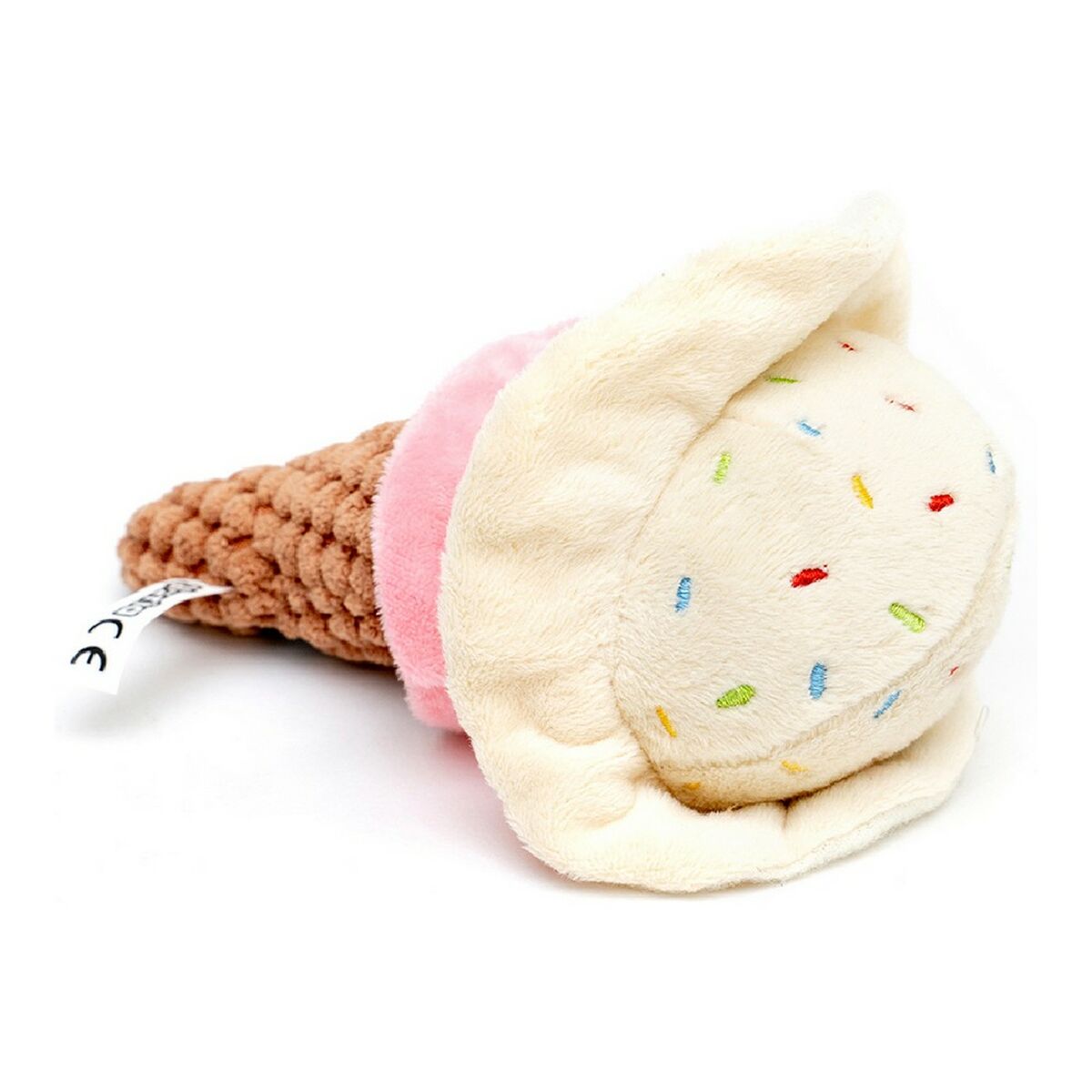 Plush legetøj til hunde Gloria Gloicecream Multifarvet Polyester polypropylen Is 9 x 9 x 17 cm