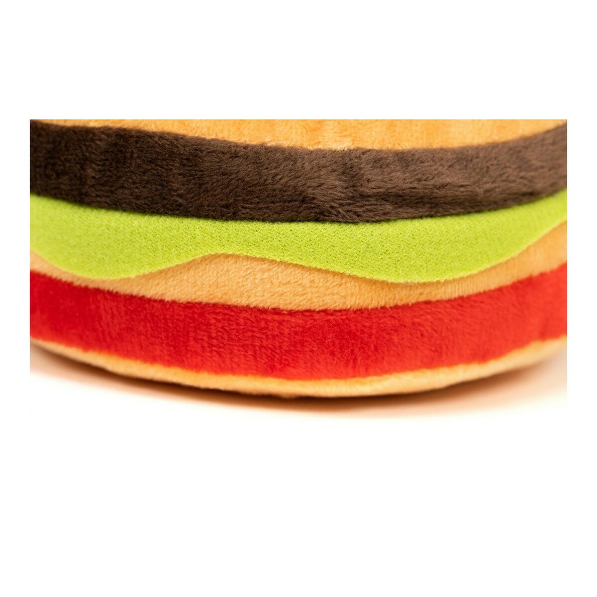 Plush legetøj til hunde Gloria Hamburdog Multifarvet Polyester polypropylen Burger 14 x 6 cm
