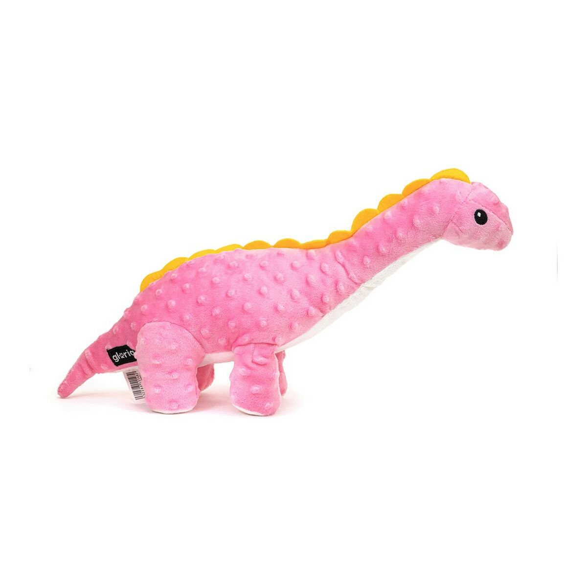 Plush legetøj til hunde Gloria Orhy 10 x 45 x 20 cm Pink Dinosaur Polyester polypropylen