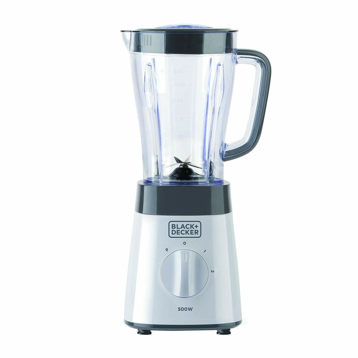 Kop-blender Black & Decker BXJB500E 500 W Hvid