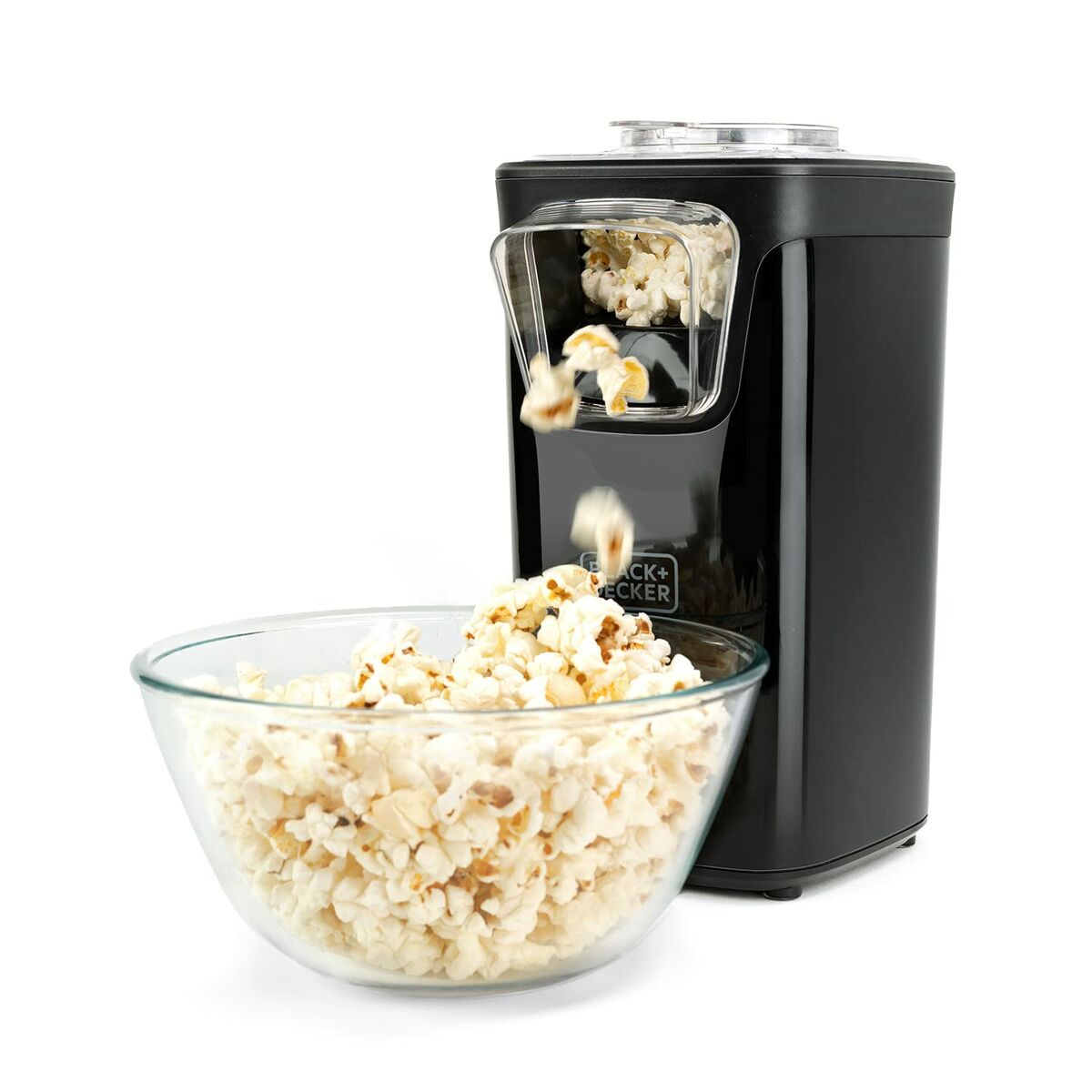 Popcornsmaskine Black & Decker BXPC1100E Sort 1100 W