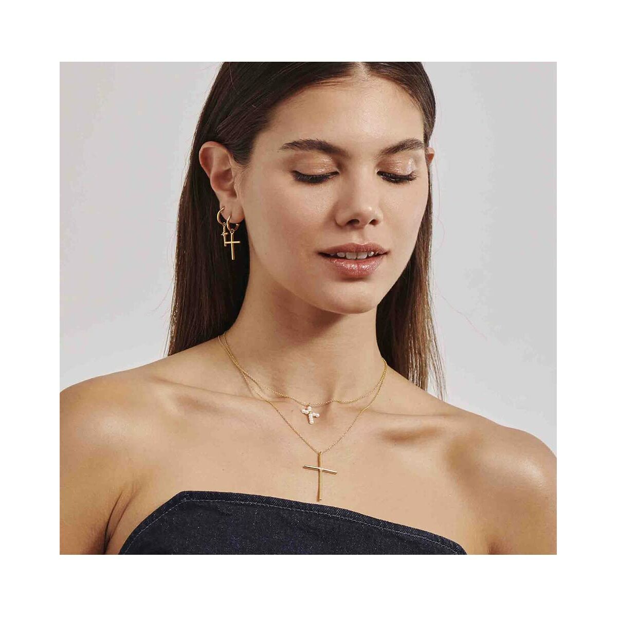 Halskæde til kvinder Radiant RY000133 45 cm