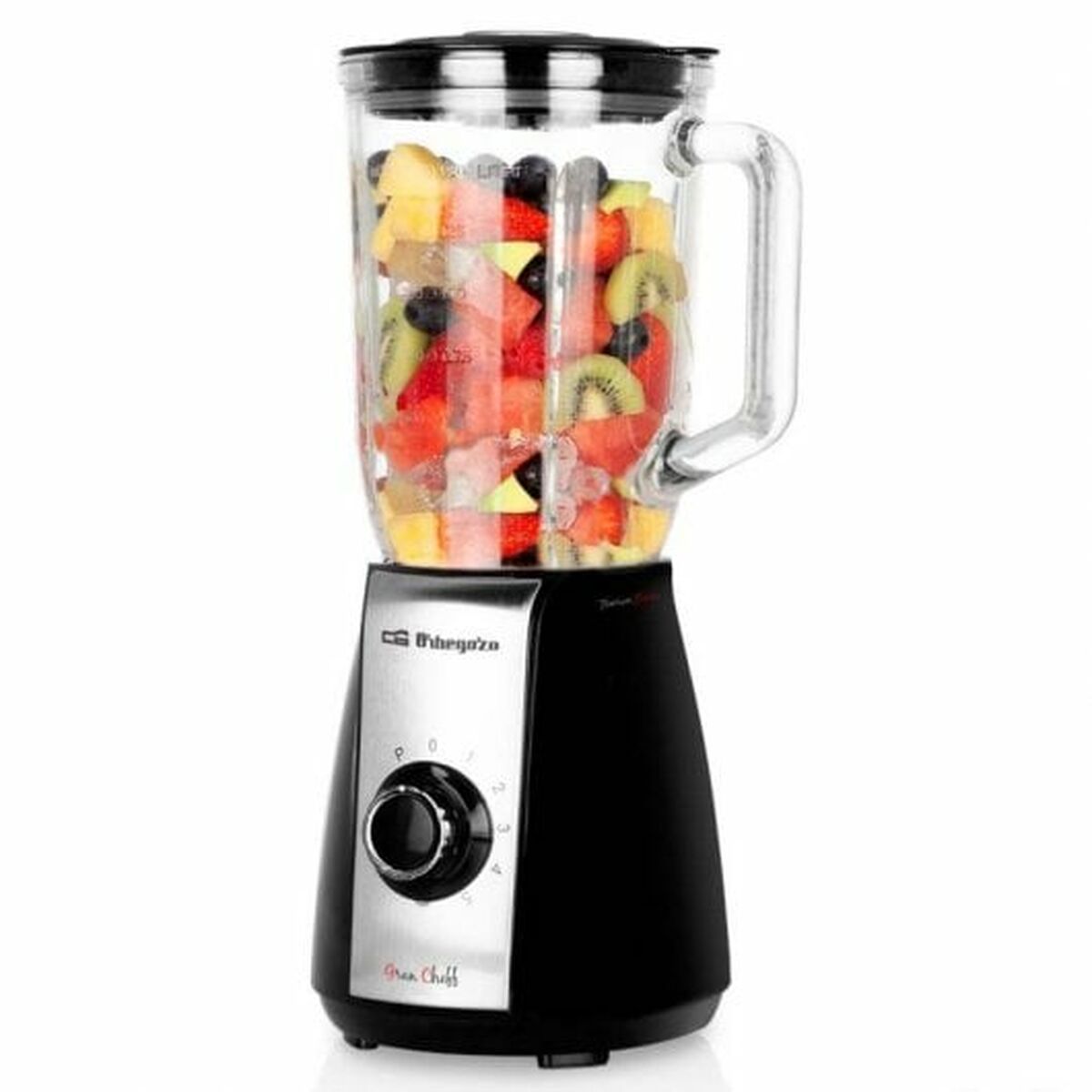 Kop-blender Orbegozo BV 6575 Sort 1,5 L