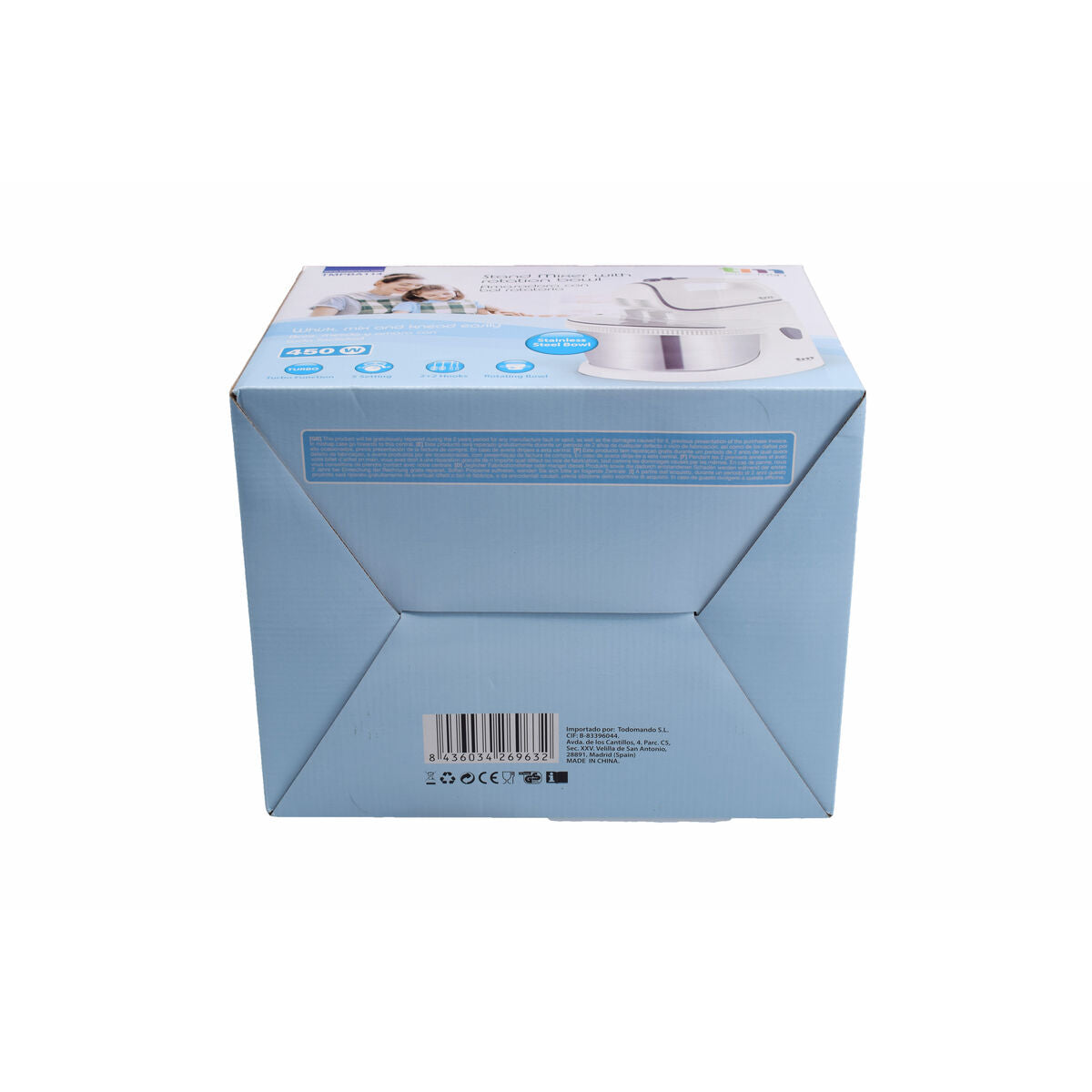 Dej-Mikser med Skål TM Electron 400 W