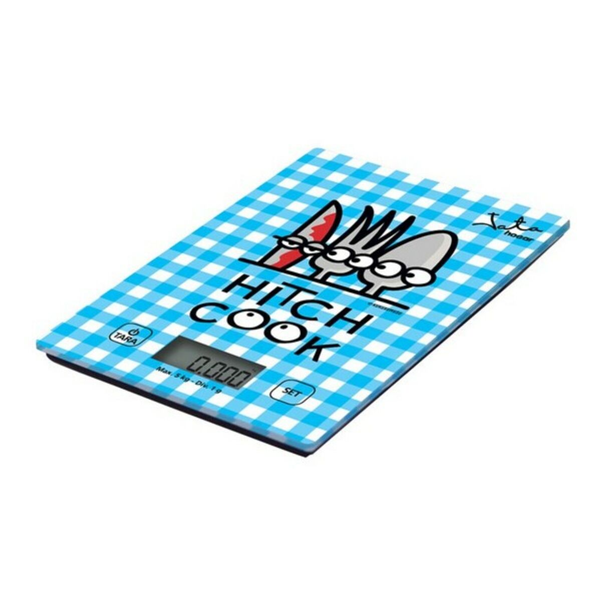 køkkenvægt JATA 732K Kukuxumusu Blå 5 kg
