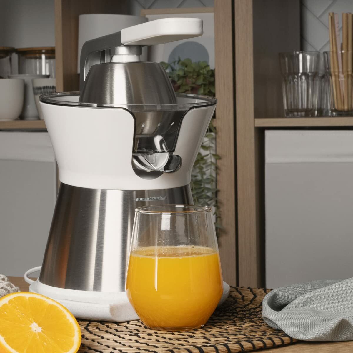 Elektrisk juicer Universal Blue JUICY Hvid Stål 300 W