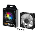 ASUS TUF Gaming TR120 ARGB Fan 1-pack Sort 120 mm