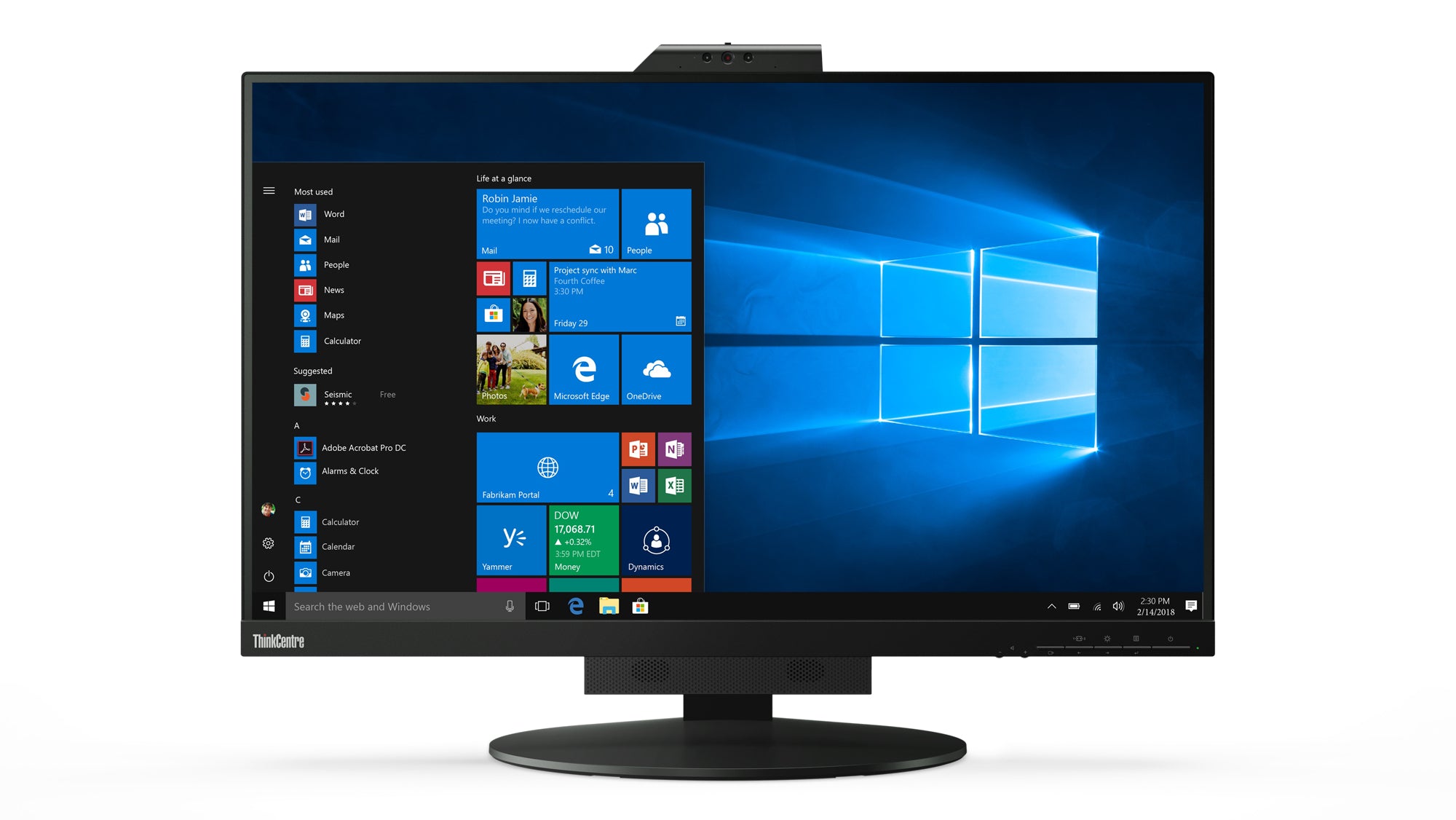 Lenovo ThinkCentre Tiny-in-One 27 27 2560 x 1440 (2K) HDMI DisplayPort 60Hz