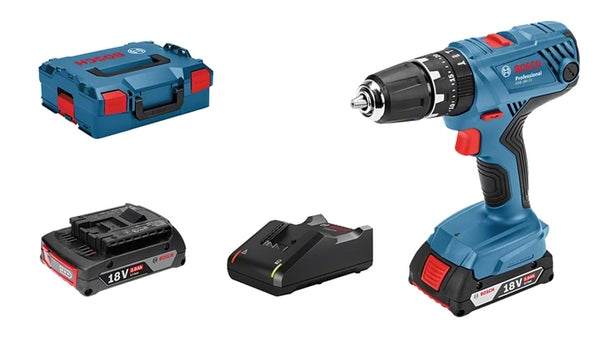 Bosch Light Series GSB 18V-21 Professional Hammerbor/skruemaskine 2 batterier inkluderet 18V