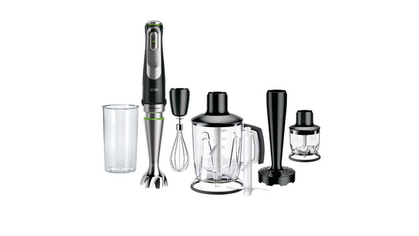 Braun Multiquick 9 MQ 9147X Stavblender Pulsfunktion Premium sort/børstet rustfrit stål