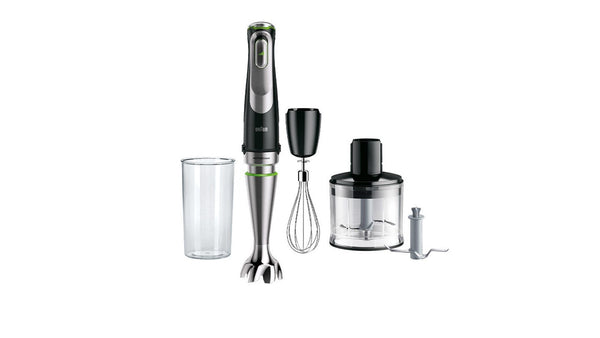 Braun Multiquick 9 MQ 9135XI Stavblender Premium sort/børstet rustfrit stål