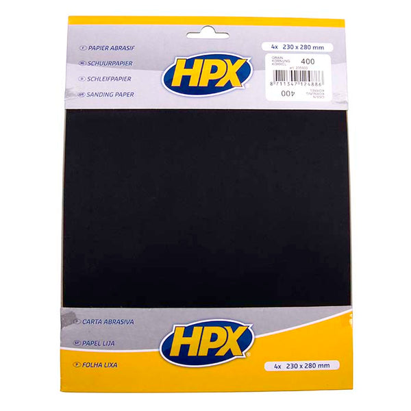 HPX sandpapir p400 - 4 stk.