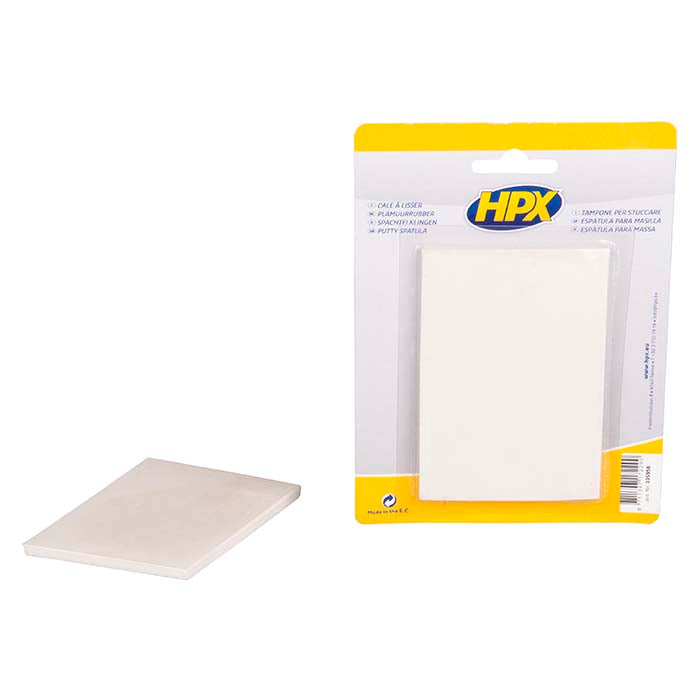 Gummispartel til spartling og finish, opløsningsmiddelfast - HPX