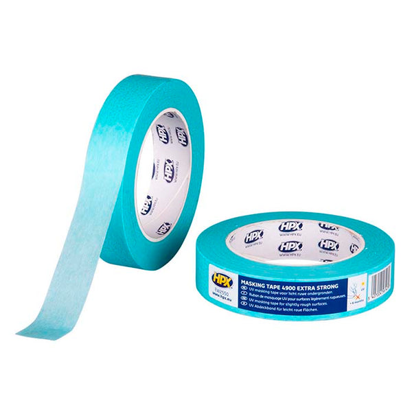 Afdækningstape 25 mm x 50 m, varmebestandig op til 120 °C - HPX