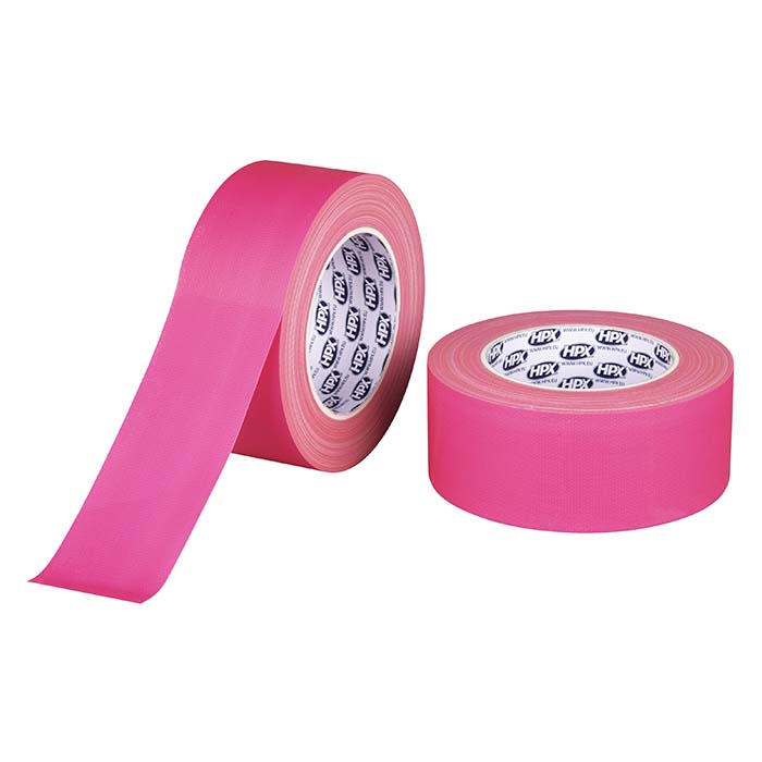 Gaffatape 50mm x 25m fluo pink - HPX