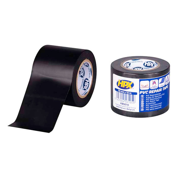 Agritape PVC-isolationstape 50 mm x 10 m sort - HPX