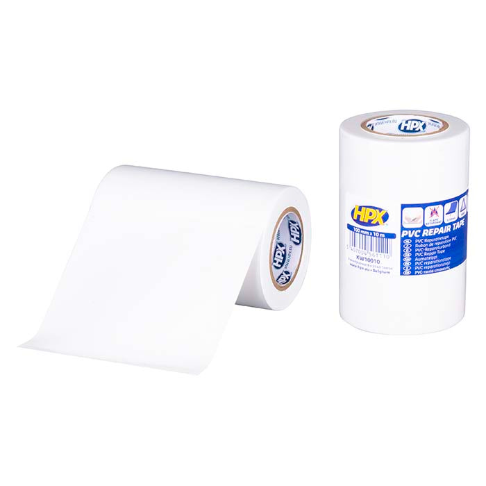 Agritape PVC-isolationstape 100 mm x 10 m hvid - HPX